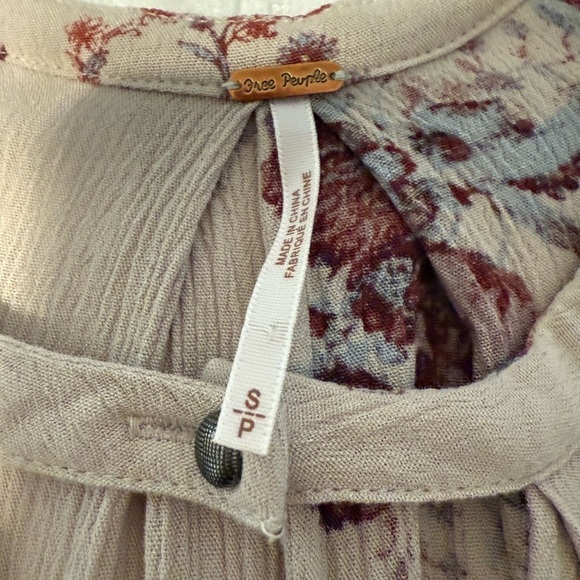 Free People Women’s Boho Swing Sleeveless Mini Dress. Multicolor Floral Small. - Picture 5 of 8